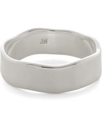Monica Vinader - Sterling Siren Me Ring - Lyst