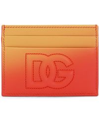 Dolce & Gabbana - Leather Ombré Card Holder - Lyst