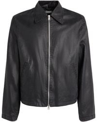 Our Legacy - Faux Leather Worker Jacket - Lyst