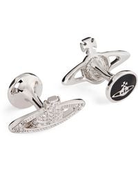 Vivienne Westwood - Mini Bas Relief Orb Cufflinks - Lyst