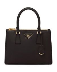 Prada - Medium Leather Galleria Top-handle Bag - Lyst