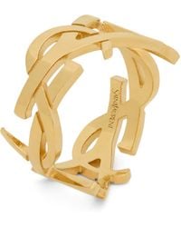Saint Laurent - Cassandre Scarf Ring - Lyst