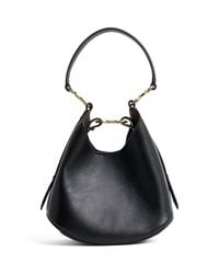 Harrods - Small Leather Penny Shoulder Bag - Lyst