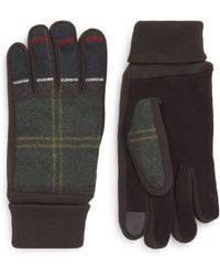 Barbour - Tartan Hackney Gloves - Lyst