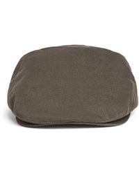 Barbour - Cotton Finnean Flat Cap - Lyst