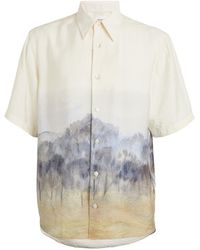 NN07 - Quinsy Landscape Shirt - Lyst