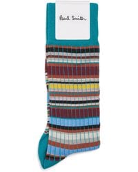 Paul Smith - Ribbed Signature Stripe Socks - Lyst