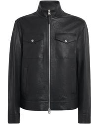 Mackage - Grained Otto Leather Jacket - Lyst