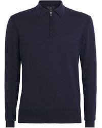 Belstaff - Long-Sleeve Kyle Polo Shirt - Lyst