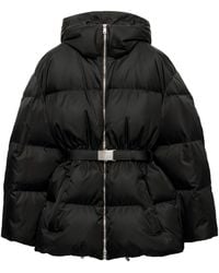 Prada - Down Re-Nylon Hooded Jacket - Lyst