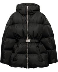 Prada - Down Re-Nylon Hooded Jacket - Lyst