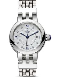 Tudor - Stainless Steel And Diamond Clair De Rose Watch - Lyst
