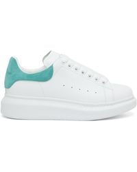McQueen - Leather Oversized Sneakers - Lyst