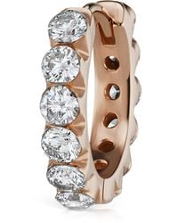 Maria Tash - Invisible Set Large Diamond Eternity Hoop Earring - Lyst