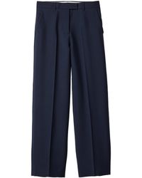 Miu Miu - Mohair-Wool Tailored Trousers - Lyst