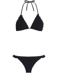 Hunza G - Ruffled Naomi Bikini - Lyst