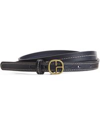 Claudie Pierlot - Leather Logo Belt - Lyst