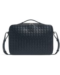 Bottega Veneta - Leather Slim Getaway Briefcase - Lyst