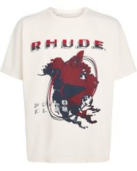 Rhude - Cotton Du Monde 91 T-Shirt - Lyst