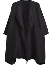 Eskandar - Silk Wide A-Line Jacket - Lyst