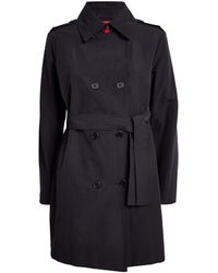 MAX&Co. - Short Belted Trench Coat - Lyst
