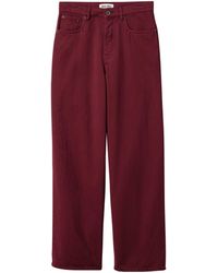 Miu Miu - High-Rise Straight Jeans - Lyst