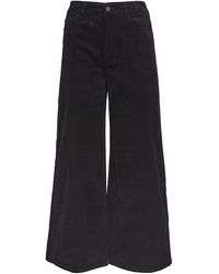 PAIGE - Harper High-Waist Wide-Leg Trousers - Lyst