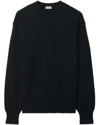 Burberry - Wool Embroidered Sweater - Lyst