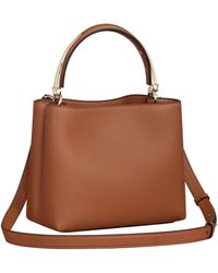 Cartier - Small Calfskin Panthère De Top-Handle Bag - Lyst