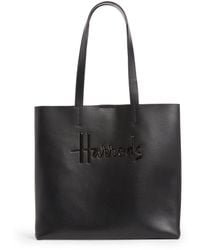 Harrods - Medium Leather Kensington Tote Bag - Lyst