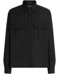 Dolce & Gabbana - Wool-Blend Canvas Shirt - Lyst