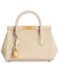 Dolce & Gabbana - Mini Leather Marlene Top-Handle Bag - Lyst