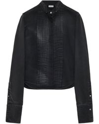 Loewe - Pleated-front Shirt - Lyst