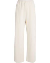 Almada Label - Satin Bea Wide-Leg Trousers - Lyst