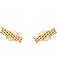 Boucheron - Quatre Grosgrain Stud Earrings - Lyst