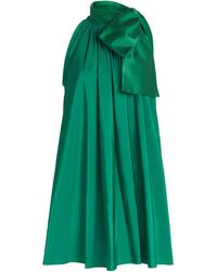 Max Mara - Taffeta Mini Dress - Lyst