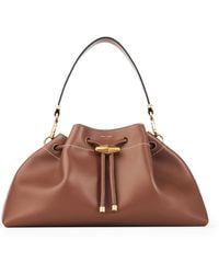 Jimmy Choo - Bon Bon Leather Bucket Bag - Lyst