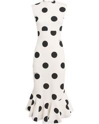 Jacquemus - Polka-Dot Palmier Midi Dress - Lyst