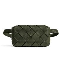 Bottega Veneta - Leather Diago Belt Bag - Lyst