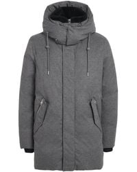 Mackage - Down Shearling Hooded Parka Coat - Lyst