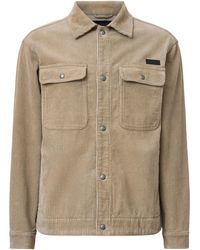 AllSaints - Corduroy Castleford Overshirt - Lyst