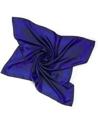 Harrods - Silk Shadow Floral Scarf - Lyst