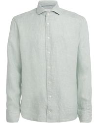 Eton - Linen Slim-Fit Shirt - Lyst