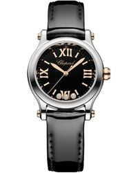 Chopard - Stainless Steel, And Diamond Happy Sport Watch - Lyst