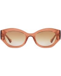 Gucci - Injected Oval Sunglasses - Lyst