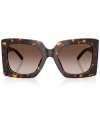 Dolce & Gabbana - Tortoiseshell Square Sunglasses - Lyst