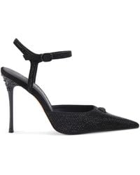 Kurt Geiger - Embellished Ankle Strap Heels 105 - Lyst