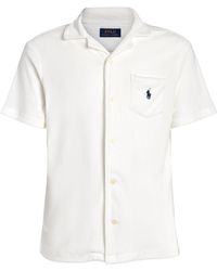 Polo Ralph Lauren - Cotton Terry Short-Sleeve Shirt - Lyst