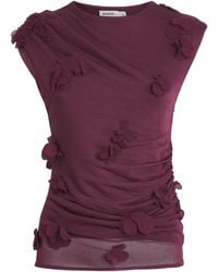 Jonathan Simkhai - Floral Appliqué Tessa Top - Lyst