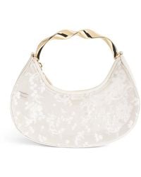 Jonathan Simkhai - Mesh Embroidered Nixi Clutch Bag - Lyst